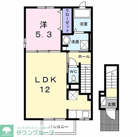 ミルト・ラフレシールの物件間取画像